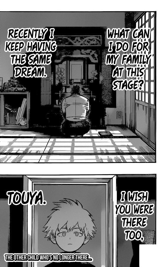 lolallenn's tweet photo. Ah yes, Touya the dead, dead Touya, the Touya that is dead

#heroaca_a #BokuNoHeroAcademia #manga https://t.co/AywK8D2lXN