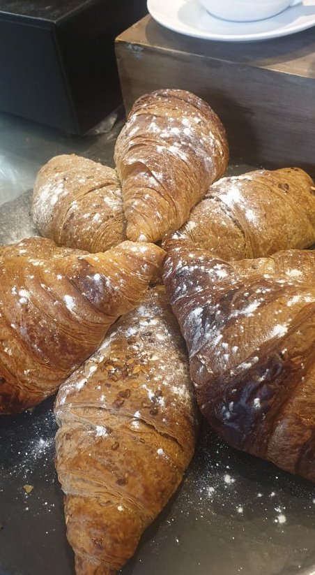 Try our delicious vegan croissants filled with blueberry jam, available in our café today #feedingcreativity #supportlocal #Vegan