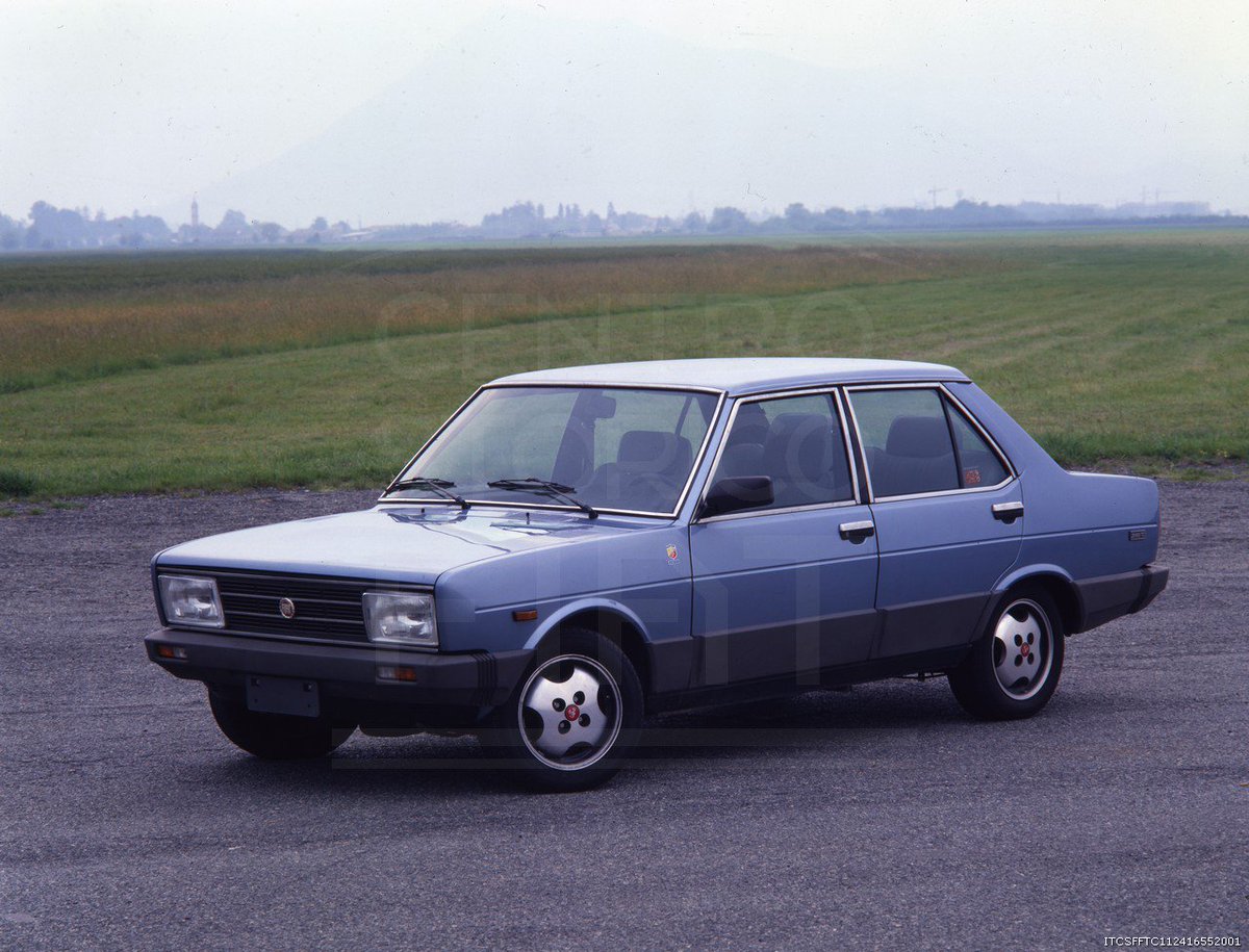 1981.Fiat 131 Volumetrico Abarth 4 porte