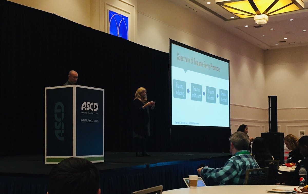 ChristinaLo19's tweet image. “Bringing the human back into the academics” - loving learning from @educationhall and @KristinKsouers with @TheColon_s #traumainvested #ASCDEL