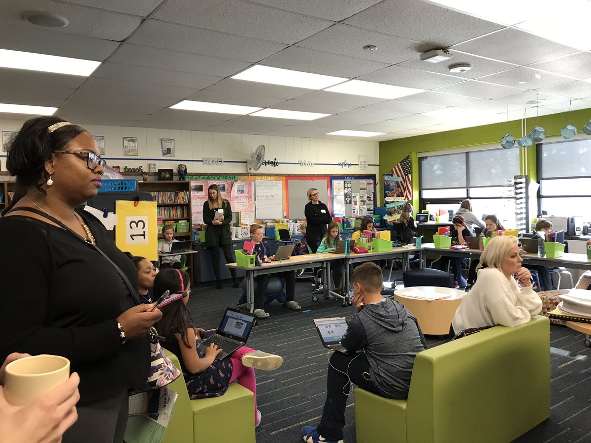 Teachers learning together!  One of the best ways to grow as educators! We welcomed educators from Chicago Public Schools to Magee yesterday!  #kmproud #I4PL #MageeRocks #collaboration #BetterTogether