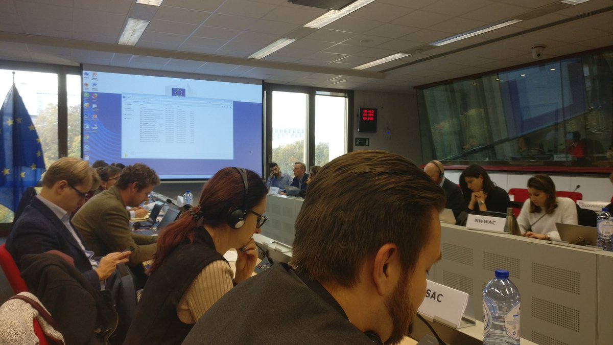 aac_europe's tweet photo. Now starting the official #InterAC meeting with @EU_MARE. #ACFunctioning #ACPerformance #FollowUpOfRecommendations #FinancialIssues https://t.co/K6Z69IpKVu