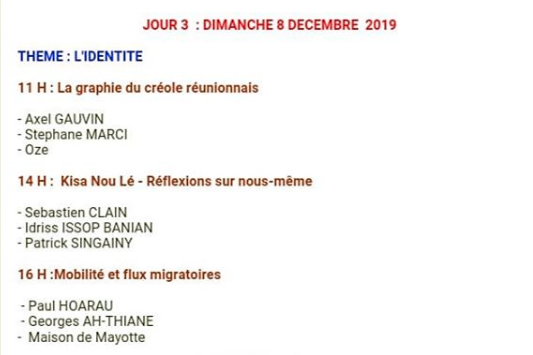 Histoire974's tweet photo. RDV dimanche 9 décembre au salon de la culture et de l'identité réunionnaise. Programme complet et réservation ici : https://t.co/LmH2J8zkDi https://t.co/eDewFDRRul