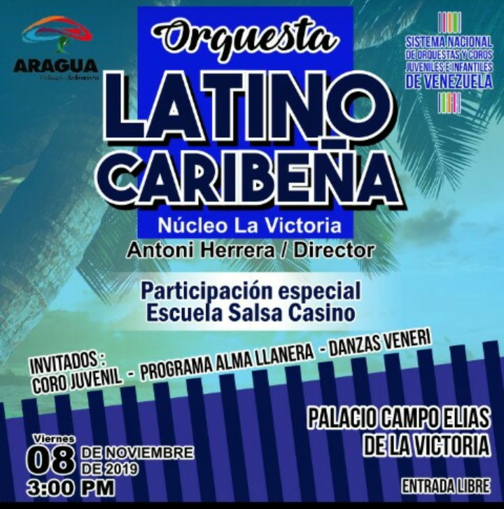 Los esperamos a Bailar al ritmo latino caribeño