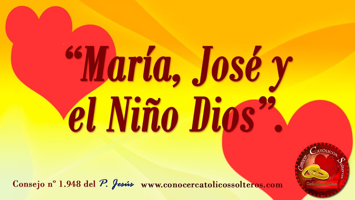 CatolicSolteros's tweet photo. “María, José y el Niño Dios” - P. Jesús #ConocerCatolicosSolteros #catolicos #solteros https://t.co/JJtPhcU9XE