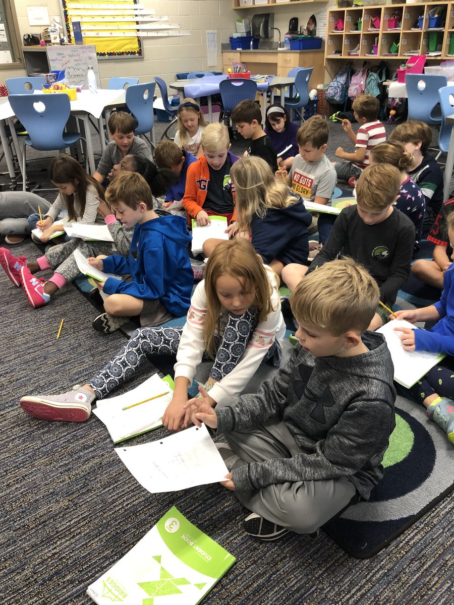 STEMatMemm's tweet photo. I love my little mathematicians! “I used give and take but then I checked the answer with the standard algorithm just in case.” #CarolinaParkES #mathstrategies https://t.co/j73iinnH5G