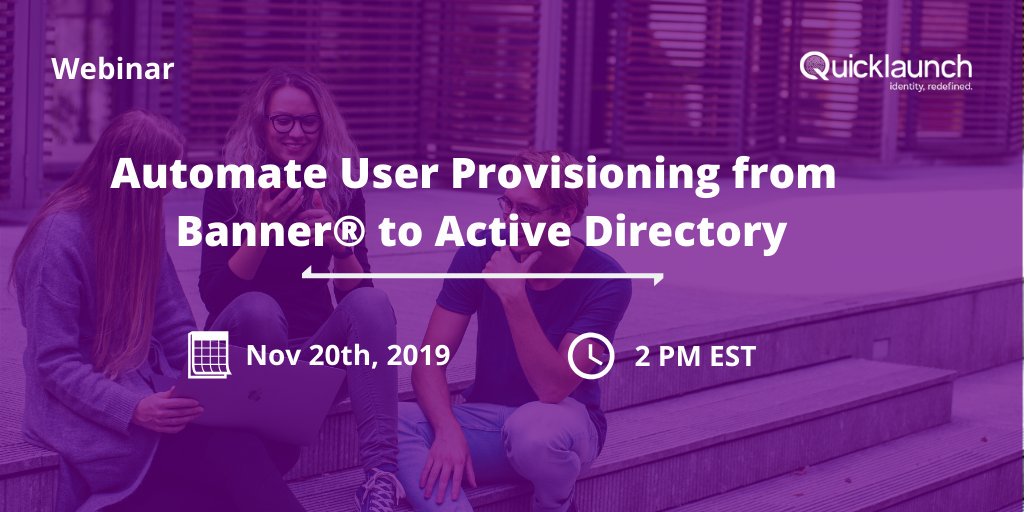 QLSSO's tweet photo. Calling Higher ed Institutions: Want to know how to increase productivity & save dollars? Attend this Higher ed focused webinar.
Register now: https://t.co/V6zVKEEXjB
#userprovisioning #iam #identity #cio #ciso #itsec #edtech #highered #tech #security #vciso #itmanagement https://t.co/Jj6ykOpJzl