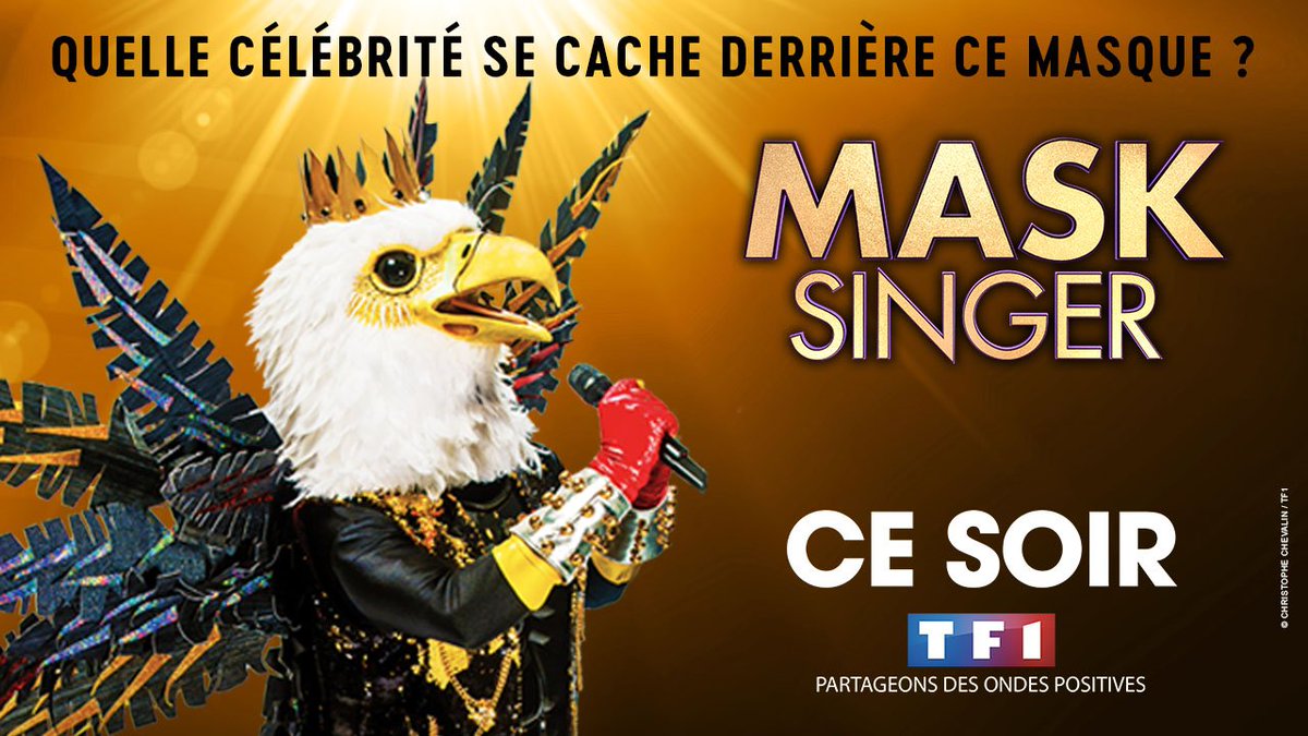 Réveillez l'enquêteur qui est en vous avec la première de #MaskSinger, ce soir à 21h05 sur <a href="/TF1/">TF1</a> ! Qui se cache derrière ce masque ? 🤔