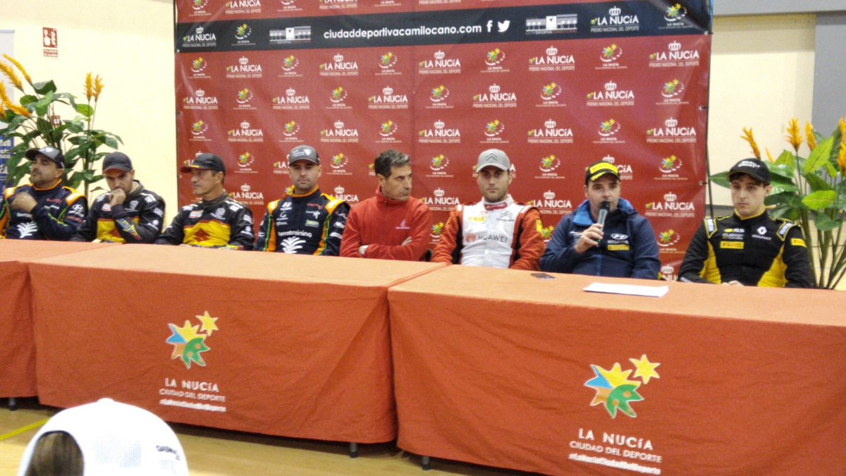 rallyelanucia's tweet image. 🎙Rueda de Prensa #RallyeLaNucia #CERATerraMundis y orden de salida 🏁📝 @CERA_RFEdA