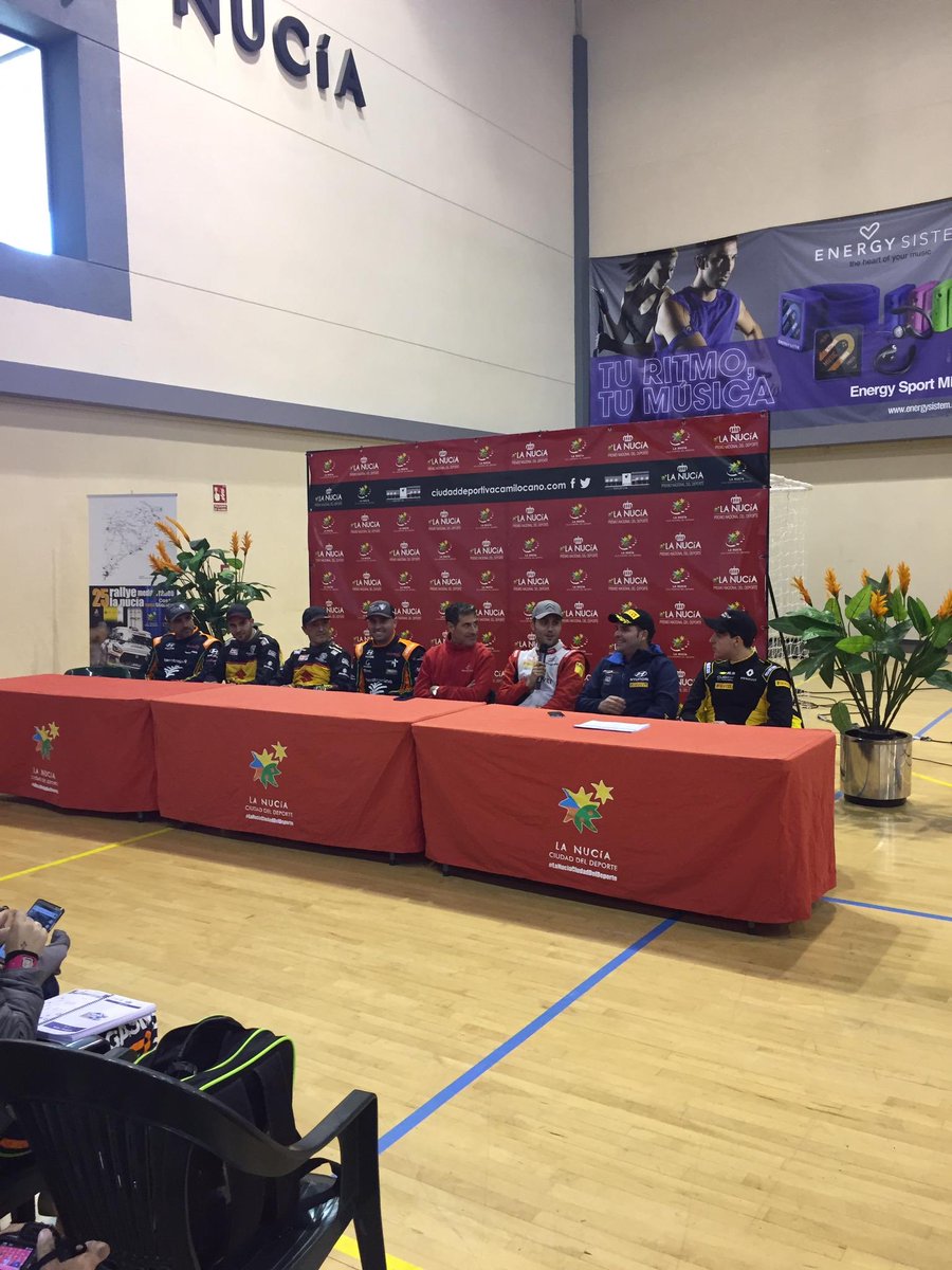 rallyelanucia's tweet image. 🎙Rueda de Prensa #RallyeLaNucia #CERATerraMundis y orden de salida 🏁📝 @CERA_RFEdA