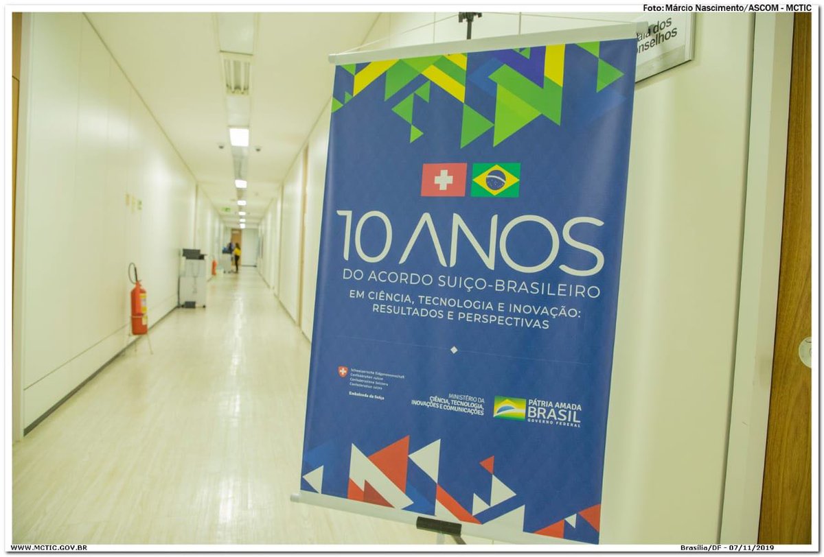 Funding research @SNSF and innovation @Innosuisse agencies signed MoUs with Brazilian counterparts during the 4th Joint committee meeting yesterday in Brasilia at @mctic sbfi.admin.ch/sbfi/en/home/n…