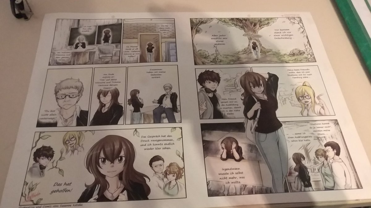 luroalive's tweet photo. @Wannabe_Mangaka Very nice comic, was actually surprised to get something like that from church 😅 https://t.co/WbPfD8jxrq