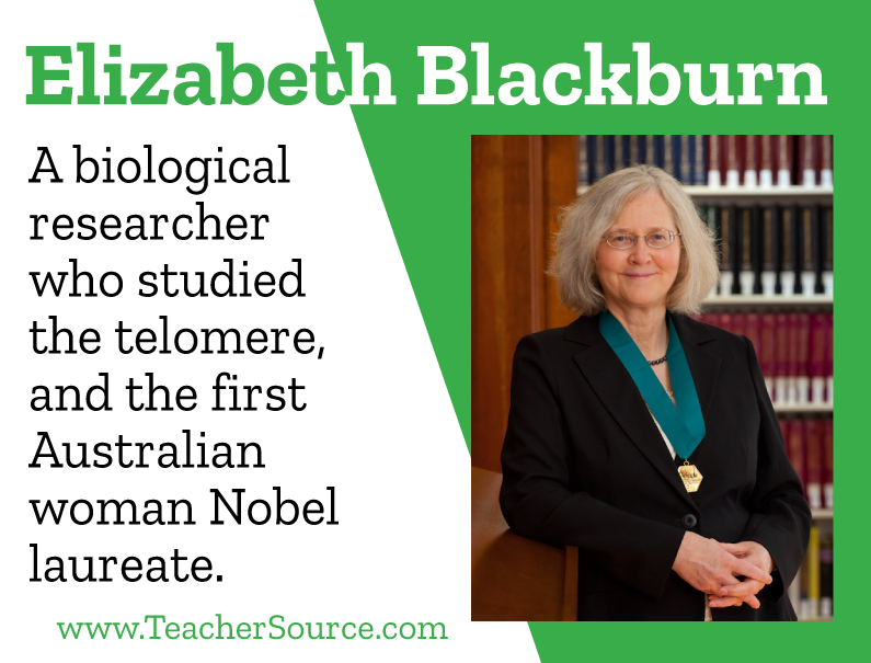 Happy Birthday, Elizabeth Blackburn!  
