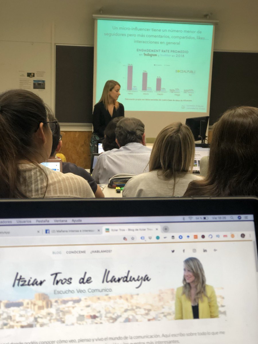 smycmua's tweet photo. 🧠Neuronas activadas al 100% . Hoy bonus track con un taller exclusivo sobre Marketing de Influencers impartido por @San_Arias_  e @Itziartros 

¡¡Dos grandes juntas!! 🔝🔝🔝

🧐👉✍️¿Cuánto cobra un influencer? ¿qué tipologías existen? ¿cuál es el más adecuado para mi marca? https://t.co/eX7pXGAydI