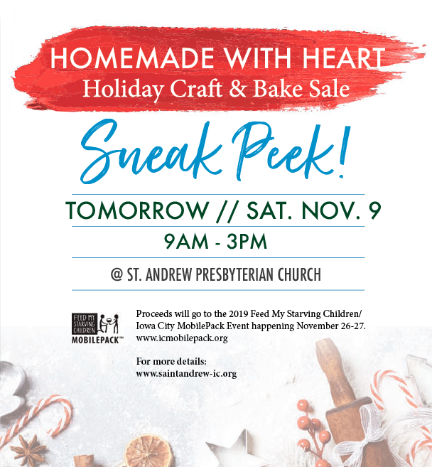 ICMobilePack's tweet photo. ⏰ Homemade With ❤ Craft + Bake Sale THIS SATURDAY! 🎄🎁 - https://t.co/gJsTafmBiE Over 30 Vendors 🔎 Check out this Sneak Peek! https://t.co/REXPFz3t8R