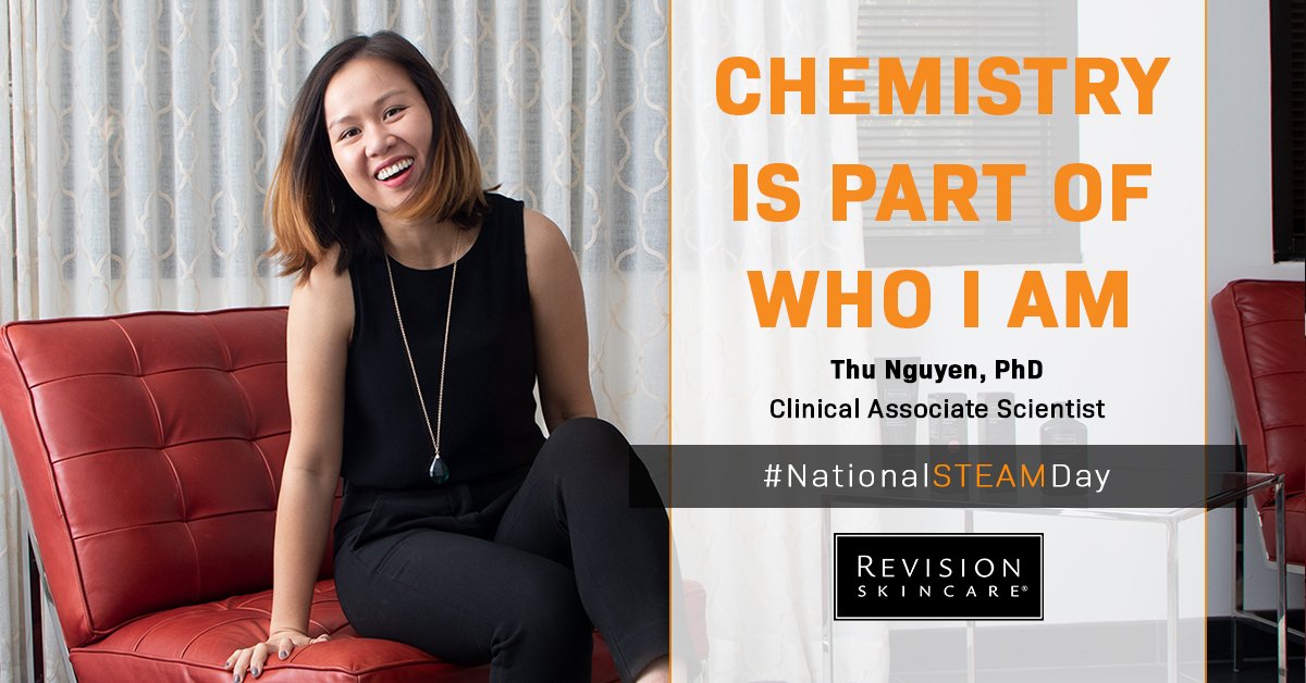 “During my initial tryst with Chemistry, my teacher asked the class, “why is water a liquid when oxygen and hydrogen are both gases?”. The journey to answer this question had me falling in love with chemistry…Chemistry is now part of who I am.” #NationalSTEAMDay