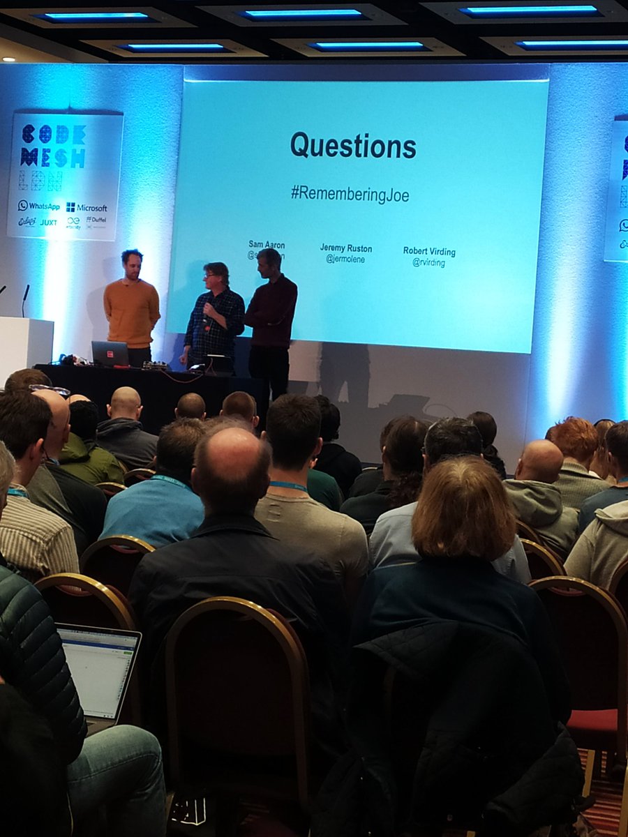 EdeChloe's tweet image. Well it is for sure conference season😅. A great day at #CodeMeshLDN with some really interesting and inspiring talks, as well as meeting some brilliant people! Thanks again to @HaloedPayload and @Gcoyne84 @wlv_uni for getting us there!