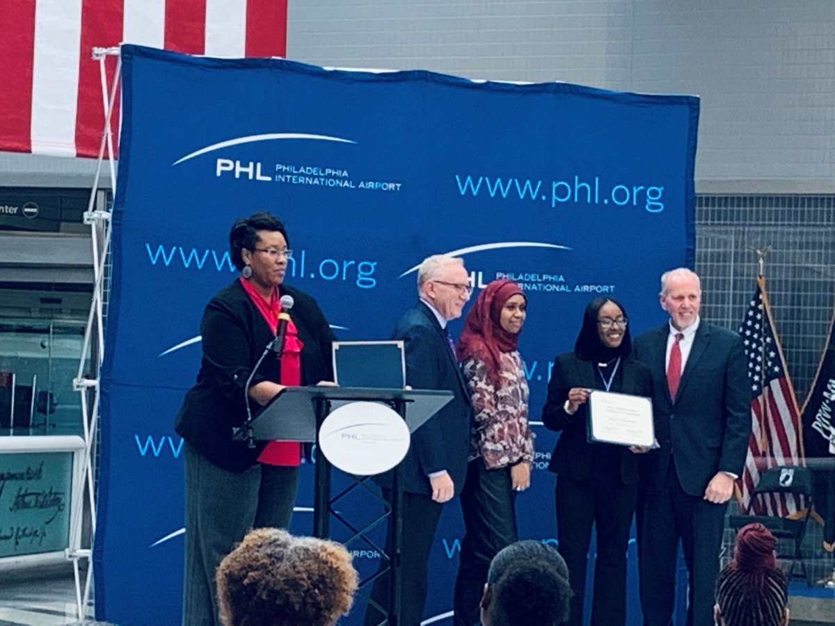 PHLWorkforce's tweet photo. We couldn't be prouder of our Hospitality Career Program class that graduated ๐ today! The program prepares participants with skills, experiences +credentials for a career in hospitality. They will all start permanent employment with @PHLAirport โ later this month #PHLWorkforce https://t.co/TeRgUt3JYy