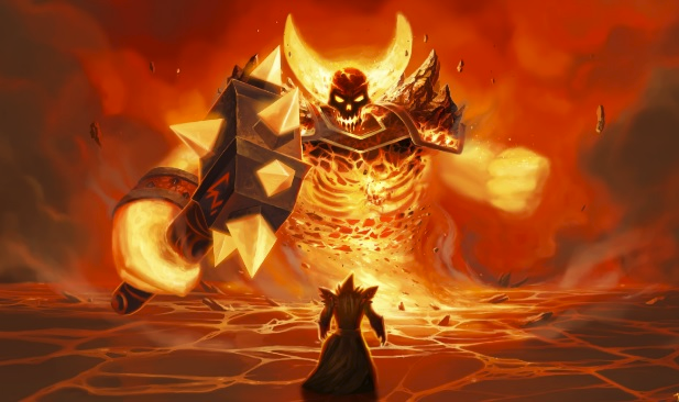 WoWCenterPL's tweet photo. Myśleliście pewnie, że to dopiero Wy pierwsi pokonaliście Ragnarosa? Oczekiwanie na Kronikę World of #Warcraft w polskim wydaniu od @insignis_media niech umili Wam taka oto legenda: https://t.co/dAAX6f0hXD https://t.co/azdHbNPcby
