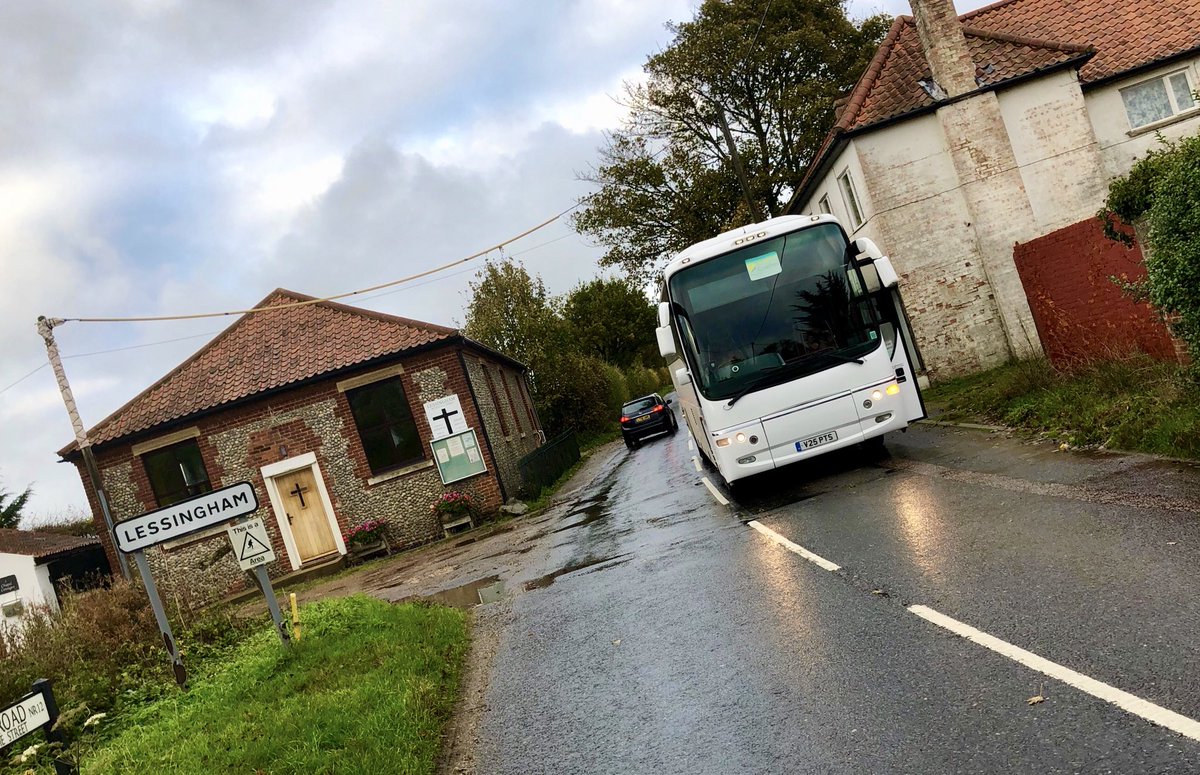 WrightsCoaches's tweet photo. Weโve been in #Norwich today with the Catfield Community Shopping Coach; here we are dropping off in #Lessingham - one of the villages along the route; others include...
๐ Hickling
๐ Sea Palling
๐ Stalham
Next up is #GreatYarmouth if youโd like to join! #TravelTheWrightWay https://t.co/i5V0WRLKul