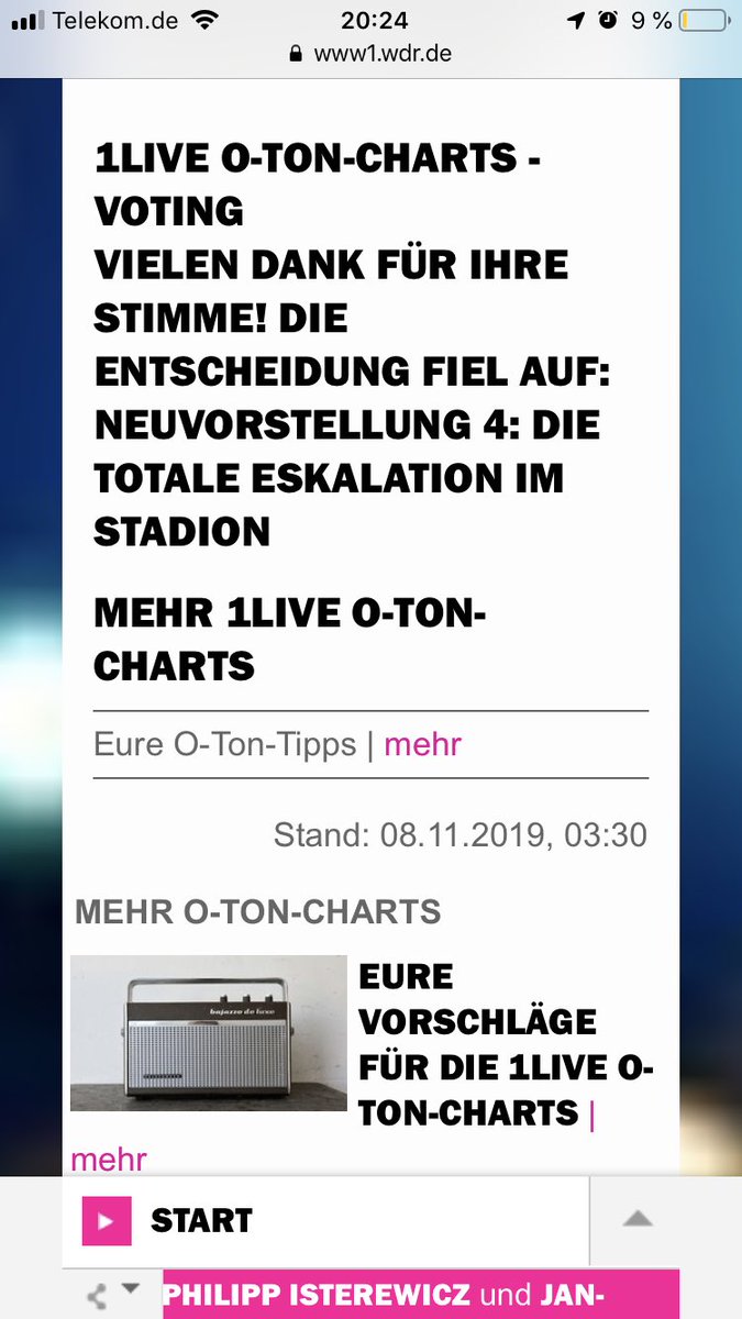 Empfangshalle Inaktiv Symptome einslive o ton charts gladbach fan