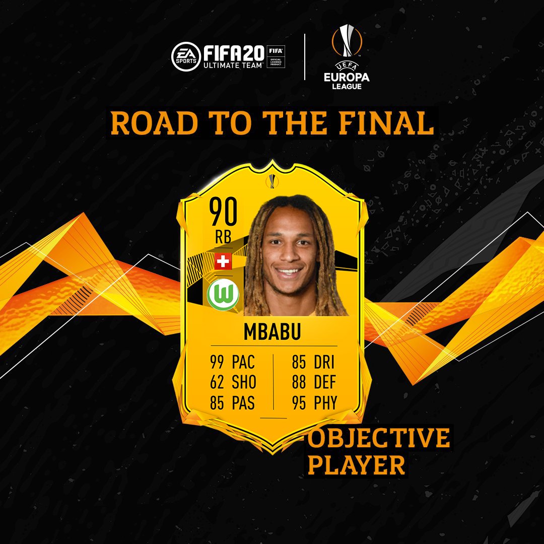 Fifa 21 News On Twitter Mbabu S Objective Card Fully Upgraded If He Wins The Europa League