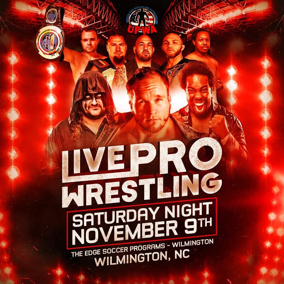 BobbyWohlfert's tweet photo. Tomorrow night in Wilmington, NC, Bobby Wohlfert & MONKEY return to UPWA where we don't even know what we'll do but it's bound to be interesting!
#UPWA
#BobbyAndMonkey
#WeAreMonkeyClub
#ShinKickParty
#MonkiesLoveStreamers https://t.co/lyfGYpwLFb
