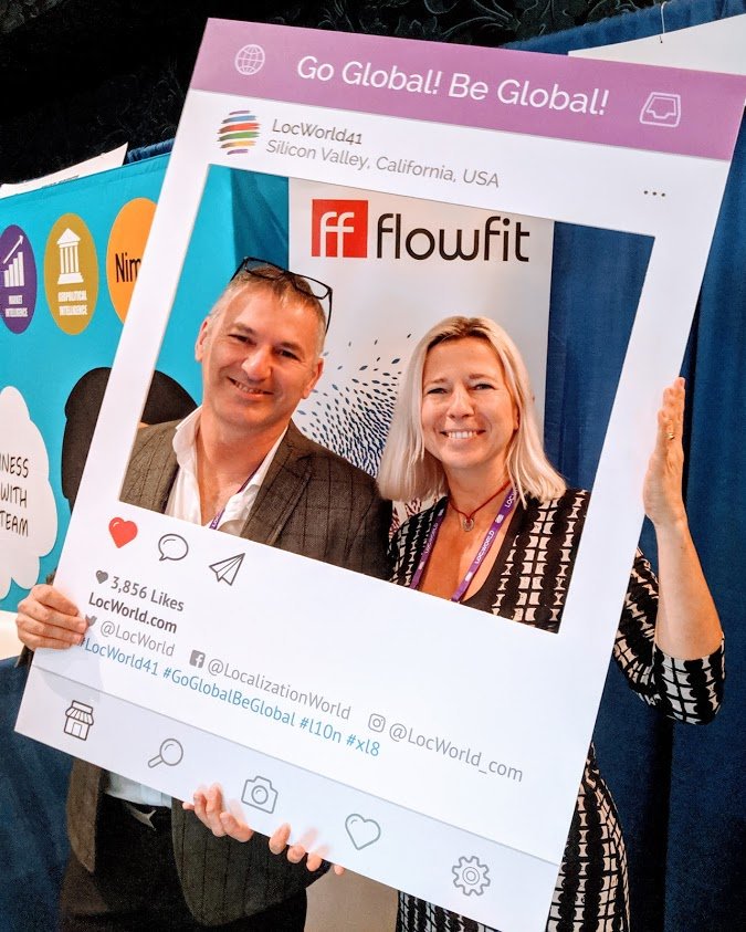 Consoltec in #LocWorld41's selfie frame :))
#Cosoltec #FlowFit