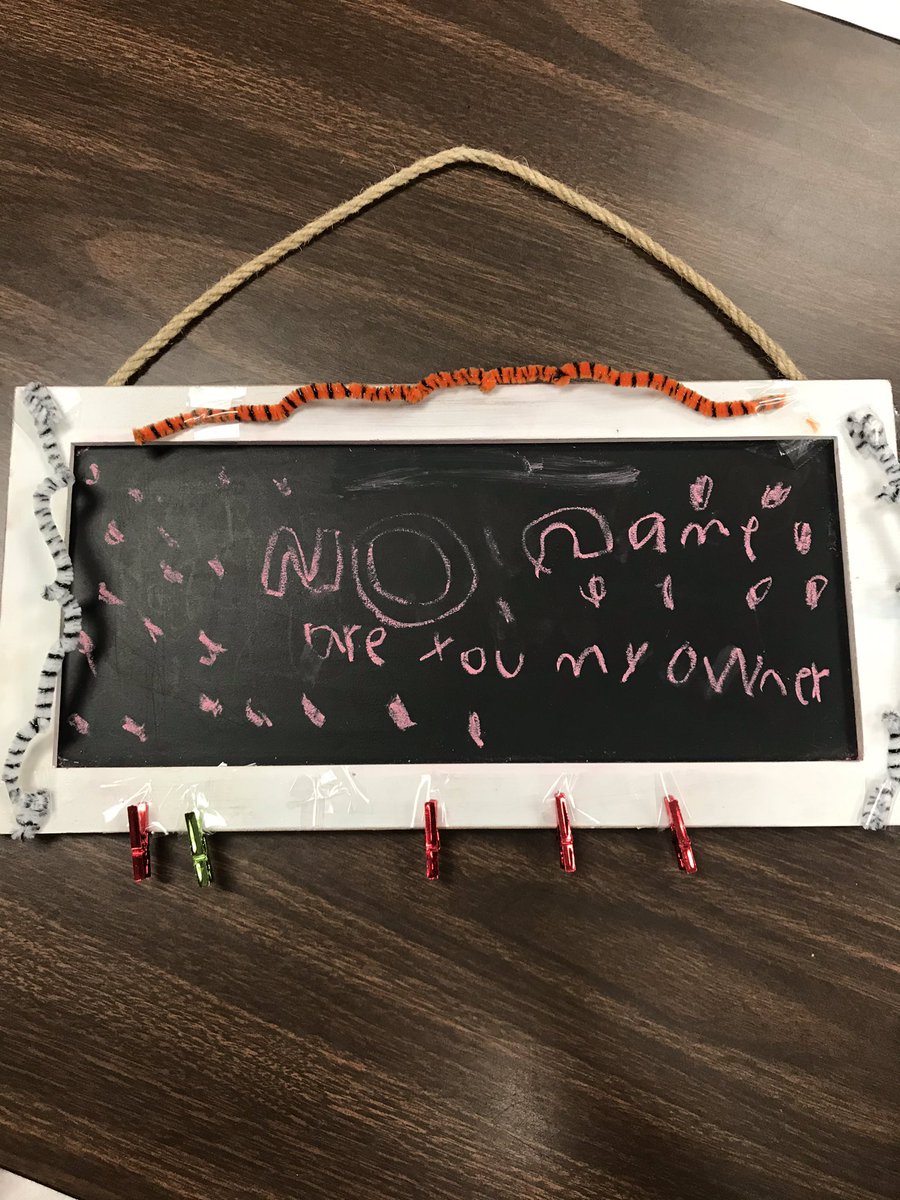 One of my sweeties brought me a gift today!! ❤️ my little class!!