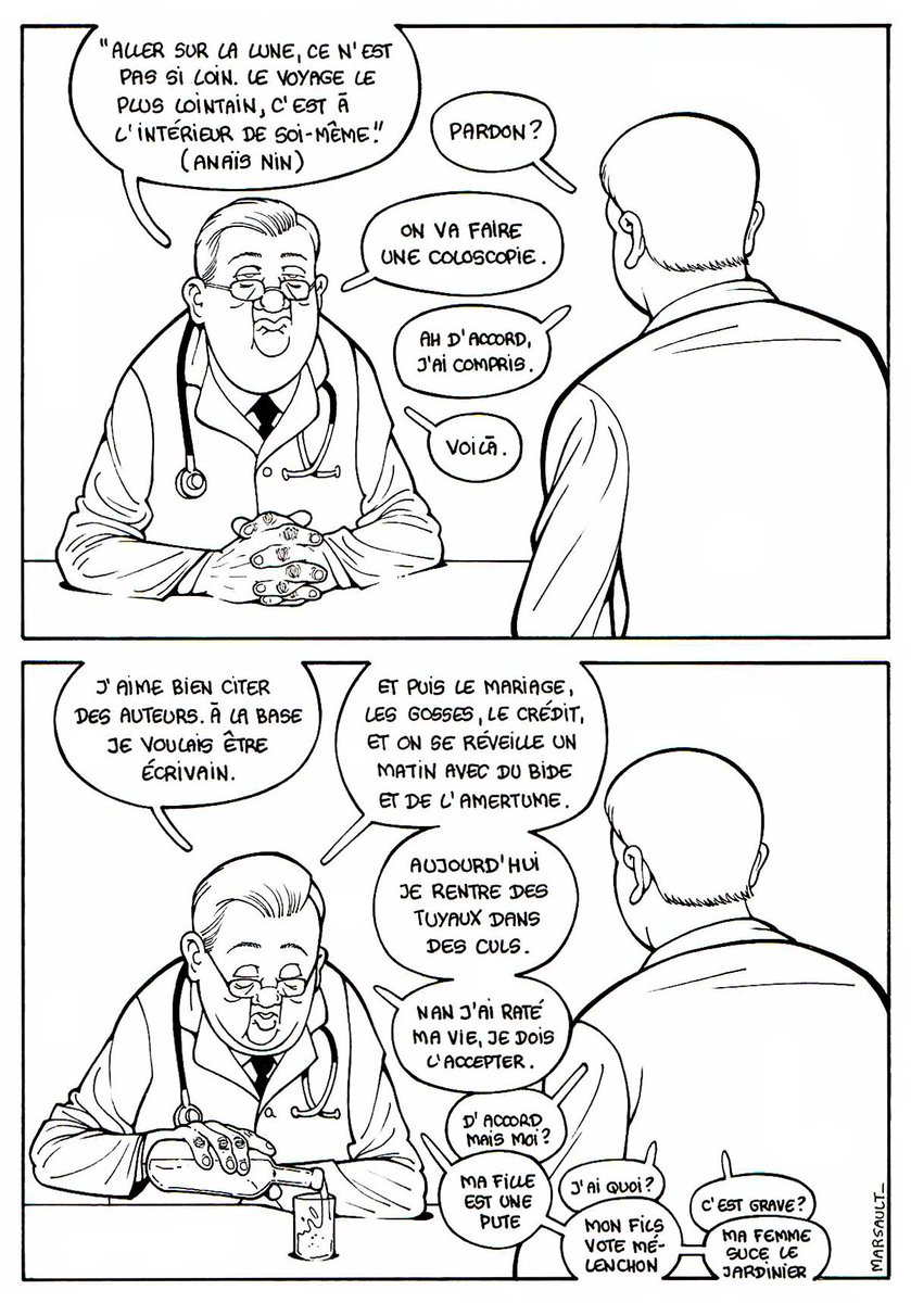 MarsaultBreum's tweet photo. On finit la semaine en douceur avec le spleen du docteur. https://t.co/5UI3XNd9Be