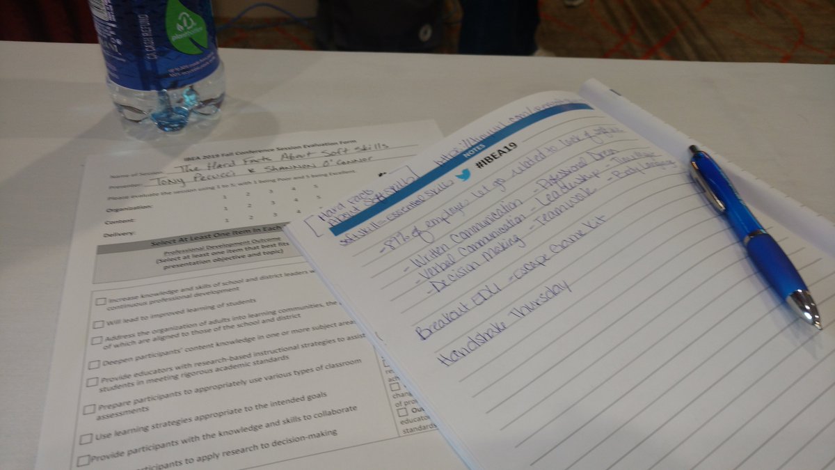 BorowiakHeather's tweet photo. Leyden High School Business Department is doing some really neat things this year. Their strategies for implementing soft skills into their curriculum are creating a better tomorrow. Thanks for the great tips on utilizing an advisory board as well! #ibea19 #bused https://t.co/vU21lifjBR