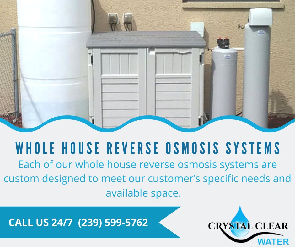 Crystal Clear Water Purification Inc On Twitter Reverse Osmosis