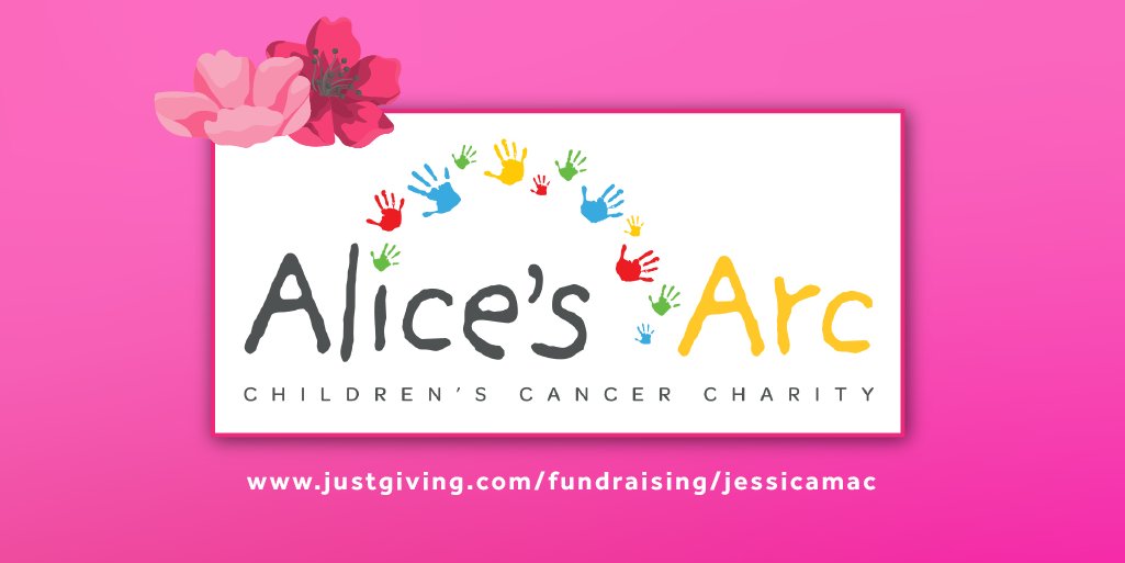 Jess’s family are raising money for <a href="/AlicesArc/">Alice's Arc</a>, a charity that works with top research facilities to help improve outcomes for children and adolescents with rhabdomyosarcoma. bit.ly/2WUgWuZ 

#forjess #fightforacure