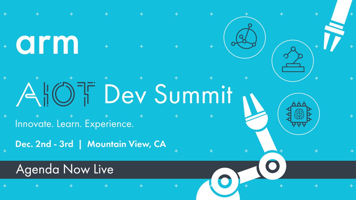 From machine learning workshops and tech talks to free hardware and Birds-of-a-Feather sessions, here are 10 things you won't want to miss at #ArmAIoTDevSummit: bit.ly/2NS4t6L