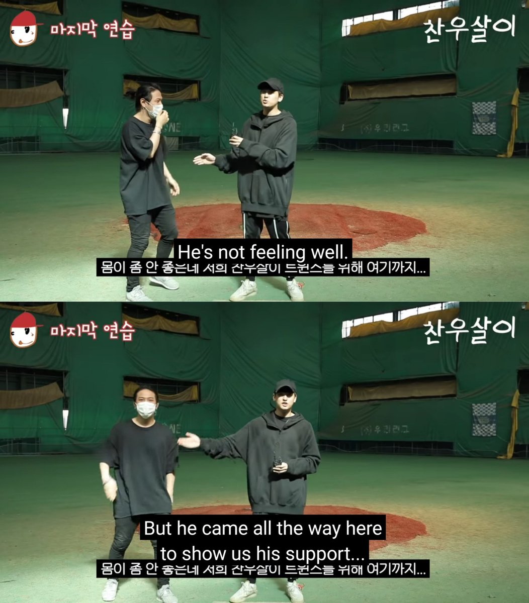 Donghyuk really said he'd help Chanwoo 10 timea if he needs. Also the fact that he's always rooting for Chanwoo since the start of Chanusari  Honestly, one of my reason why I stan bcs he's such an angel [Side promo! Go watch Chanusari here:  https://m.youtube.com/channel/UC1LiTfGNZiweSTu8_NFVi1g]