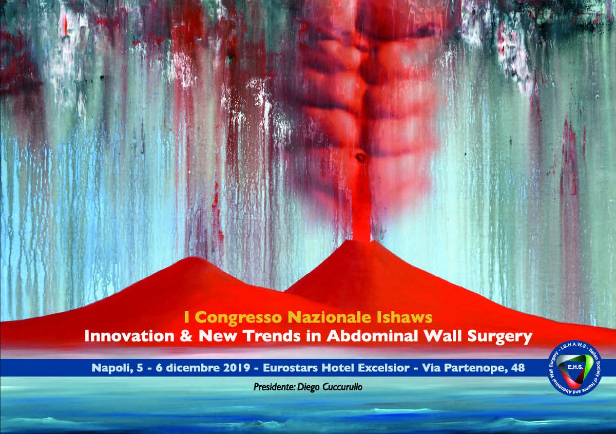 I CONGRESSO NAZIONALE ISHAWS
Data: 05-06/12/2019 L’inaugurazione del Congresso avverrà alle ore 14.30 di giovedì 5 dicembre 2019, subito prima dell’inizio dei lavori scientifici. Venerdì 6 dicembre i lavori scientifici si terranno dalle ore 8,30 alle ore 19,00.