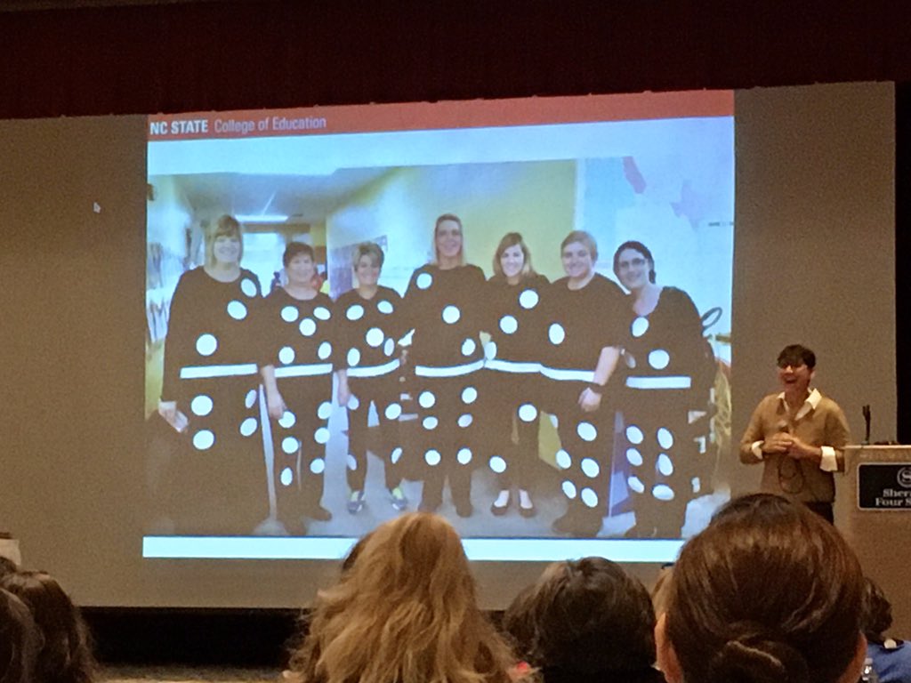 Subitizing with Valerie Faulkner!! Amazing! #NCCTM19
