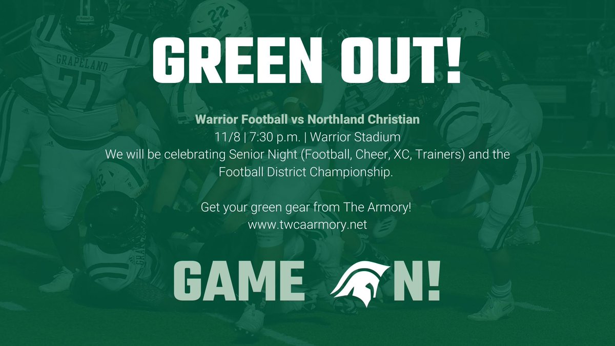 Come out and support the fall seniors tonight! Game starts at 7:30, Senior presentations before the game and during half-time. 
<a href="/ConroeSports/">The Courier Sports</a> <a href="/vypehouston/">VYPE Houston</a>