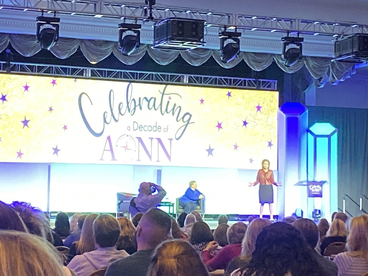 At #AONN with keynote speaker ⁦<a href="/NancyGBrinker/">Nancy G. Brinker</a>⁩ founder of ⁦<a href="/SusanGKomen/">Susan G. Komen</a>⁩ speaking about delivering meaningful care for all - the promise of patient navigation #patient-navigation #cancercare