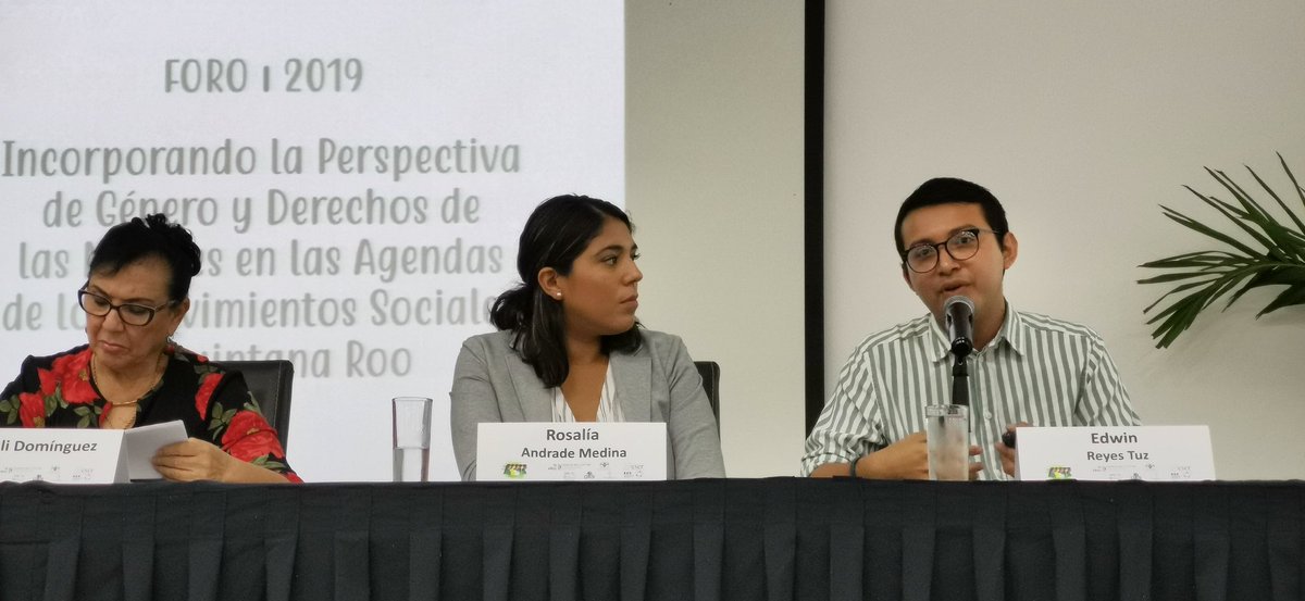 Edwin Reyes, representante de la Red Quintanarroense por los Derechos Sexuales y Reproductivos de las Juventudes, afirma que es necesario incorporar la perspectiva de género y la voz de las juventudes en los movimientos sociales y las grandes coyunturas que vive el país. #Cancún
