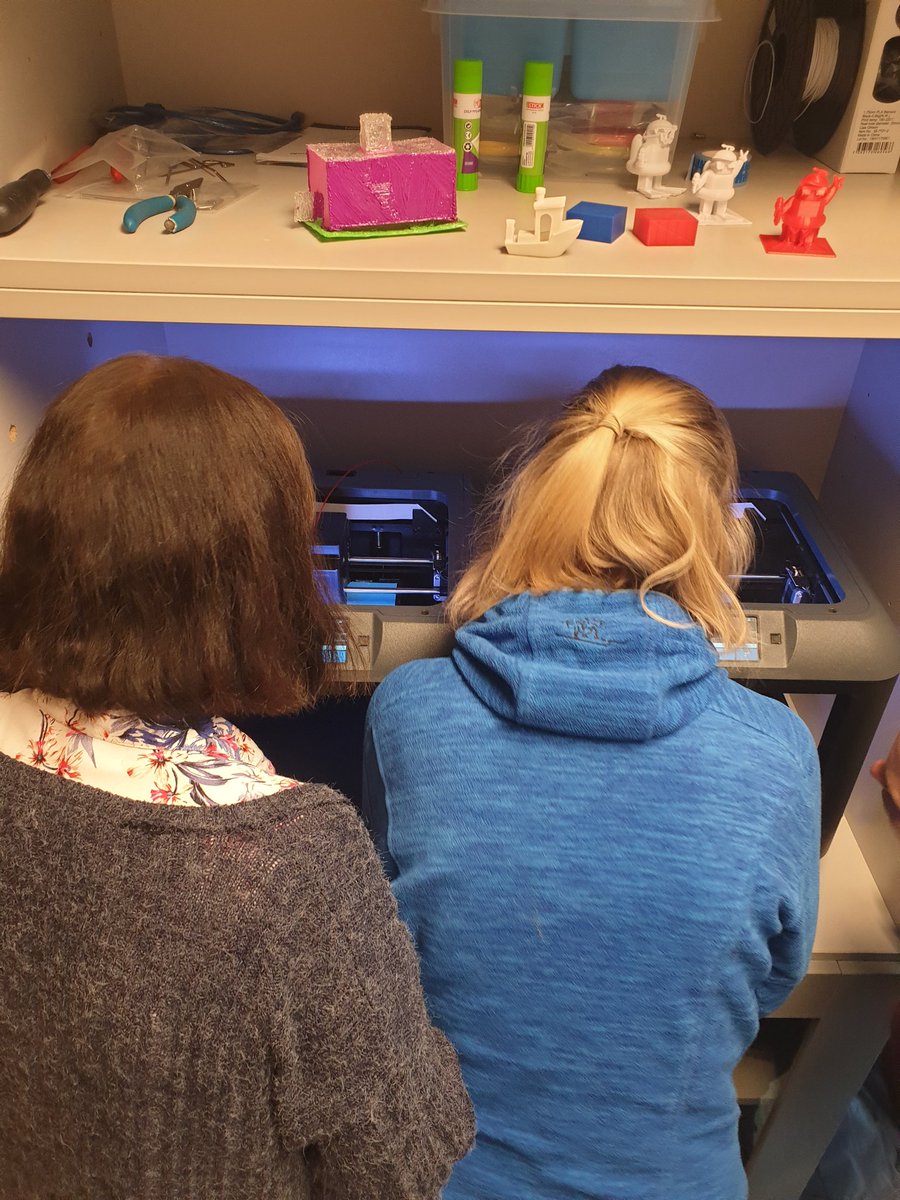 DiggLaering's tweet image. Planleggingsdag. 3d-print, vinyltrykk, nye årsplanar og #LK20 #digglæring