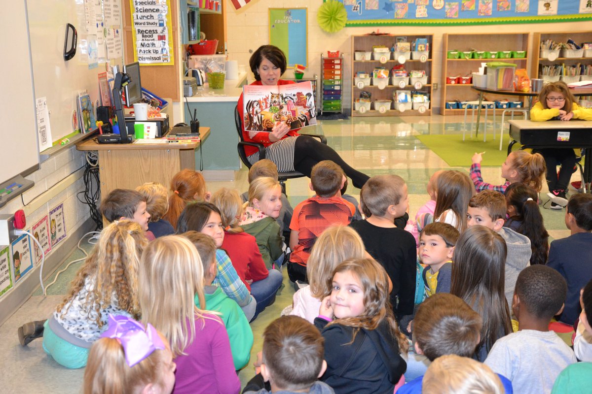 Mrs. Draughn accepted the challenge of reading with students from bell to bell for National Young Readers Week.  Mrs. Draughn read to all classrooms throughout the day.  #PMESpirates #SCSed #YoungReaders