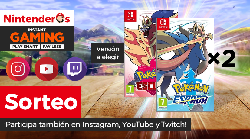 <a href="/InstantGamingES/">Instant Gaming</a> ¡Puedes aumentar tus oportunidades de ganar participando también en Instagram: instagram.com/p/B4nBNKwitjg/…, YouTube y Twitch! Tenéis los enlaces disponibles aquí: nintenderos.com/2019/11/sortea…
