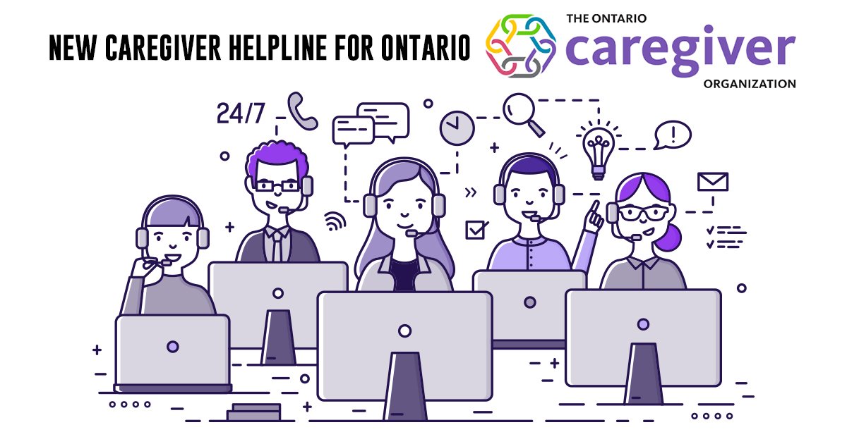 The Ontario Caregiver Organization has just launched a new 24/7 Ontario Caregiver Helpline. Check out their website for more information ontariocaregiver.ca/find-support/h… <a href="/CaregiverON/">Ontario Caregiver Organization (OCO)</a>