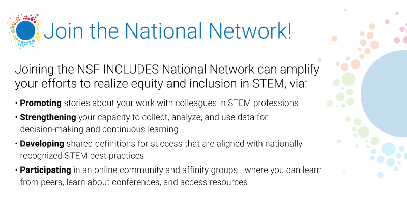 NSFINCLUDESHub's tweet photo. Today on National STEM/STEAM Day, take a moment to explore the @NSF INCLUDES National Network which is open to anyone interested in improving #diversity & #inclusion in #STEM.
https://t.co/82N3Niz9Vc
#STEAMSTEMDay #NSFINCLUDES https://t.co/RVL4UhNsmB