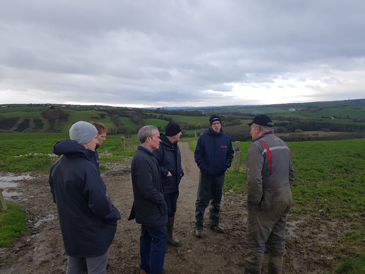The <a href="/DevenishNutri/">Devenish</a> Ruminant team discussing soil health with Barryroe Co Op. To find out more visit soilimprovement.ie