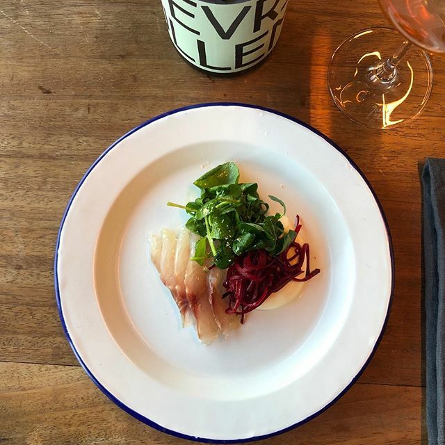 Ben Walgate (@benwalgate) on Twitter photo Small plates in the bar <a href="/tillinghamwines/">Tillingham</a>
Cured sea bass, beetroot, horseradish, crème frâiche and horseradish.
#unfiltered #homegrown #local ift.tt/33qGEcS Small plates in the bar <a href="/tillinghamwines/">Tillingham</a>
Cured sea bass, beetroot, horseradish, crème frâiche and horseradish.
#unfiltered #homegrown #local ift.tt/33qGEcS