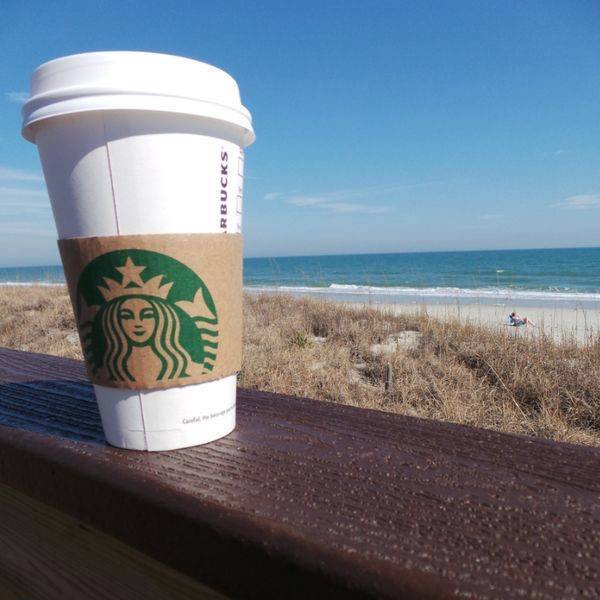 Today is #NationalCappuccinoDay Did you know we have six onsite resort #Starbucks locations? #brittainresorts #myrtlebeach #oceanfront