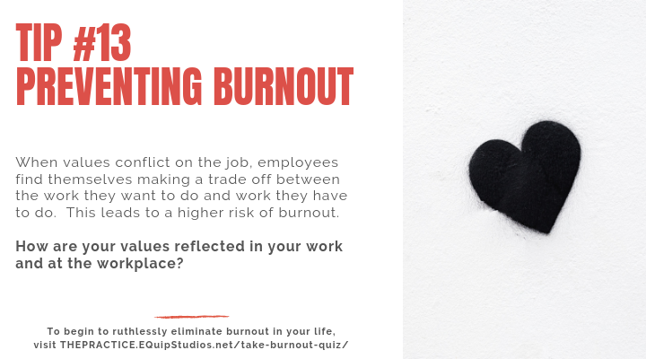 How are your values being reflected in your work this week? Find out where you are on the Burnout continuum. Click this link to take the Burnout Quiz>> thepractice.equipstudios.net/take-burnout-q…
#EmotionalIntelligence #Wellbeing #unlockinginfinitepossibility