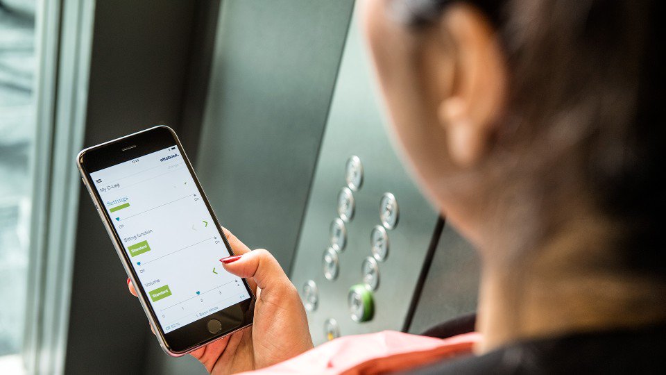 ottobockuk's tweet image. The Cockpit app lets you operate the C-Leg 4 directly using your smartphone (Android or iOS) and access information about the C-Leg 4, such as the battery charge level. The C-Leg 4 communicates with the app via integrated Bluetooth® #CockpitApp #Ottobock #CLegExperience